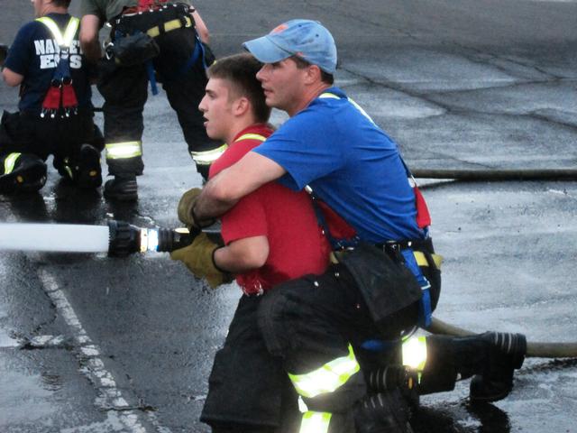 8 Tower Training. 8-13-2012
Team Work.
Photos By Vincent P. Tuzzolino